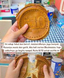 Waffle Koin, Kelezatan Mini Yang Memikat Hati Pencinta Coklat!