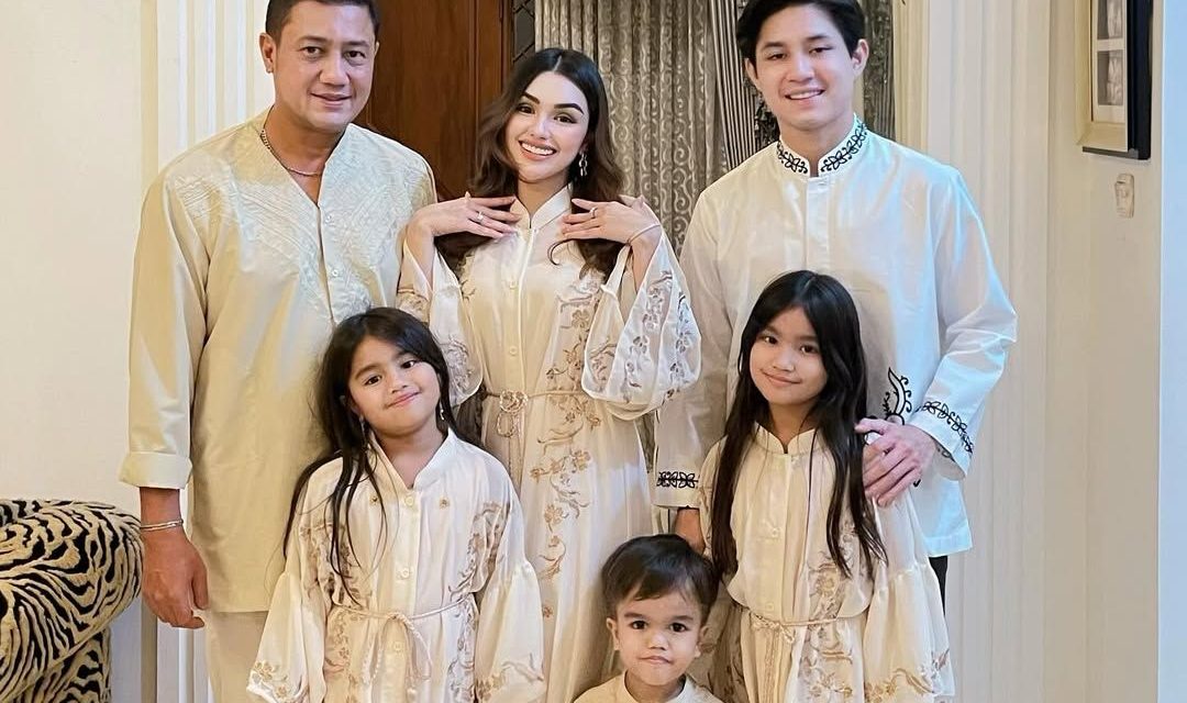 Potret Hangat Ibu Sambung Tengku Rasya, Keluarga Bahagia