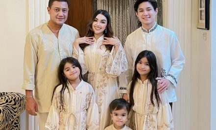 Potret Hangat Ibu Sambung Tengku Rasya, Keluarga Bahagia