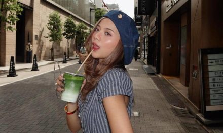 Potret Diva Azzura Jalan-Jalan Di Ginza, Asyik Menikmati Matcha