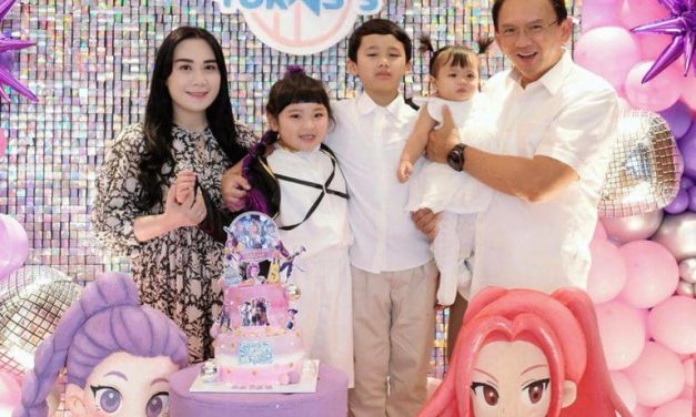 Ultah Sarah Ke-5 Makin Istimewa, Ahok Tema Demon Hunters