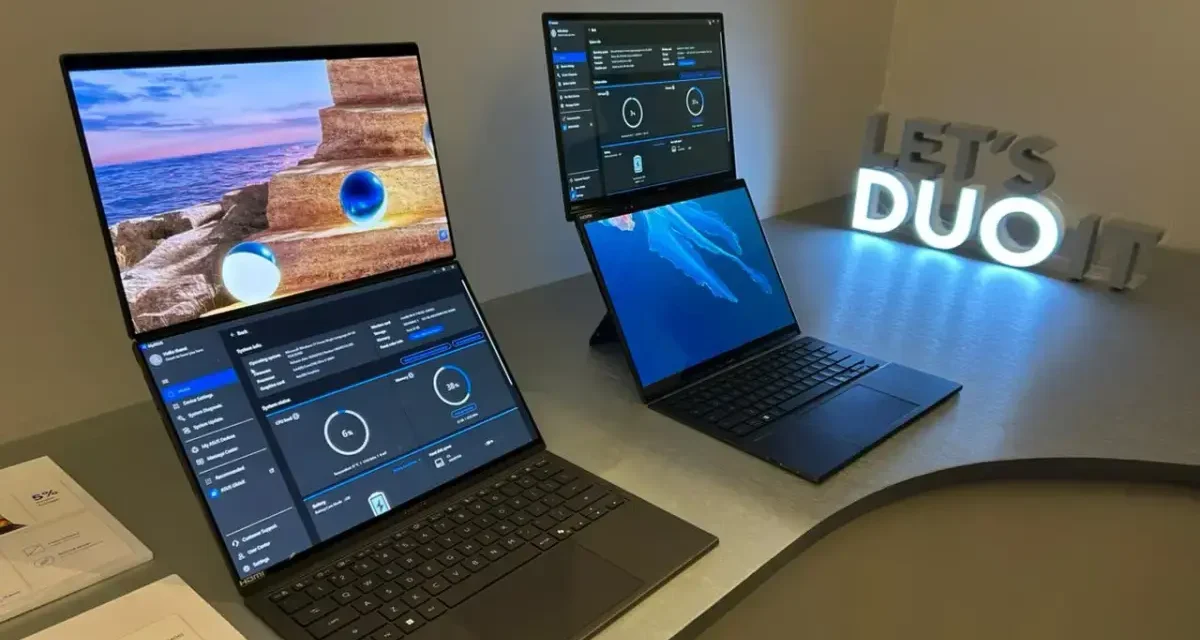 Bikin Melongo! ASUS Zenbook DUO Punya Dua Layar 144Hz